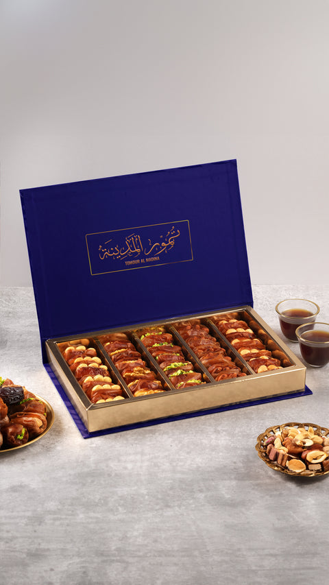 A luxurious Sukari box with fillings