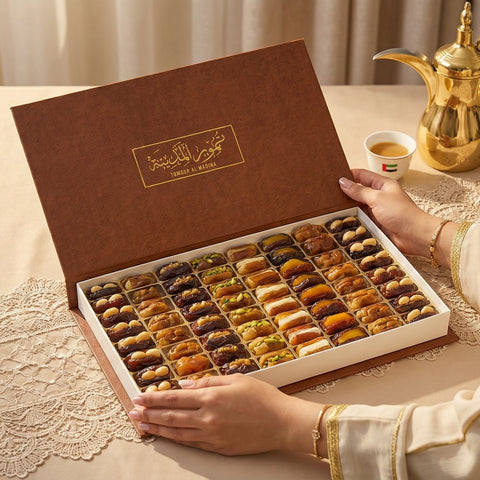 علبة هدايا فاخرة وزن 1200 جرام 