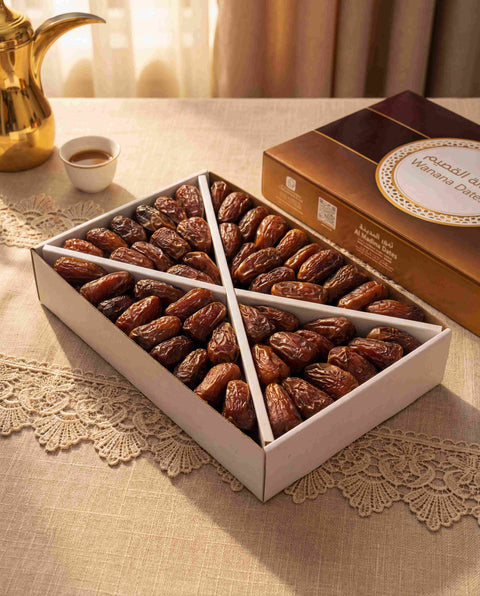 تمور ونانة القصيم الفاخرة. - كرتون وزن 3 كيلو